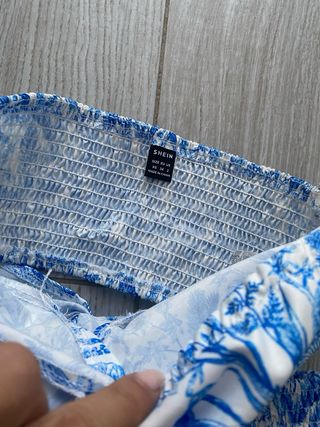 Completo Shein blu - Top e gonna