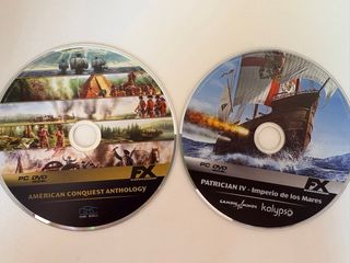 2 Juegos PC: American Conquest & Patrician IV