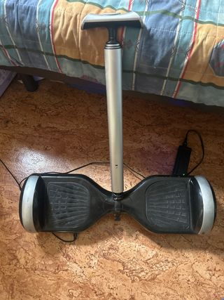 Hoverboard negro c/palo