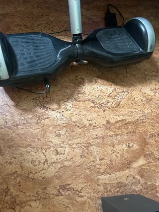 Hoverboard negro c/palo