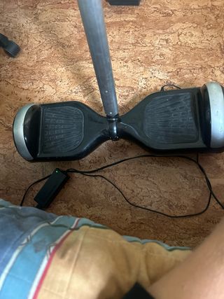 Hoverboard negro c/palo