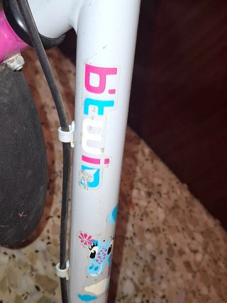 Bicicleta niña BTWIN 14" usada
