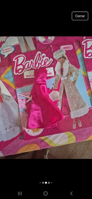 Barbie colección "Vestidos por el mundo"