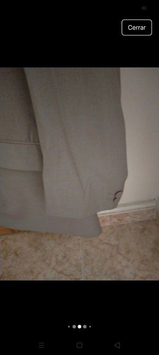 Traje hombre - chaqueta y pantalón