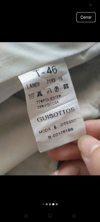 Traje hombre - chaqueta y pantalón