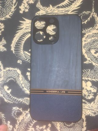 Custodia iPhone 15 Pro Max blu