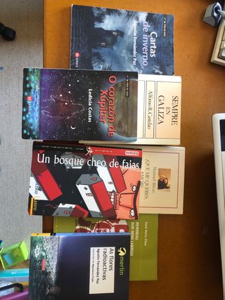 Libros de todo tipo en galego