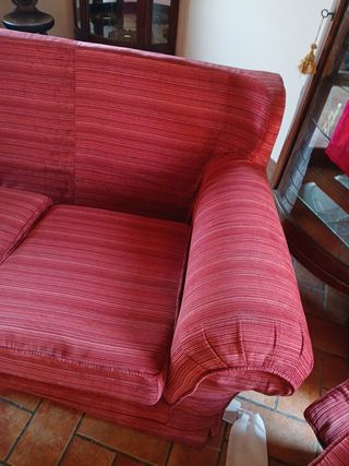Divano rosso 2 posti