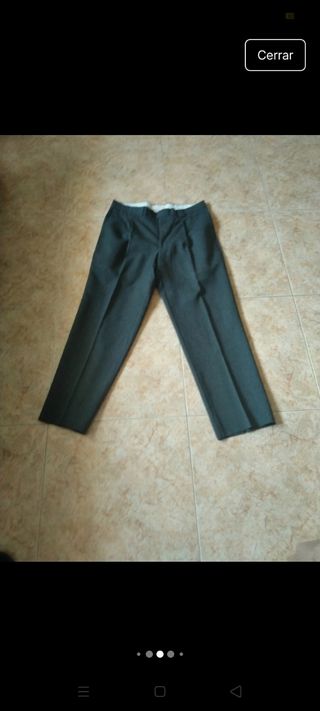 Traje gris hombre: chaqueta, pantalón, chaleco