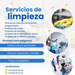 servicio de limpieza