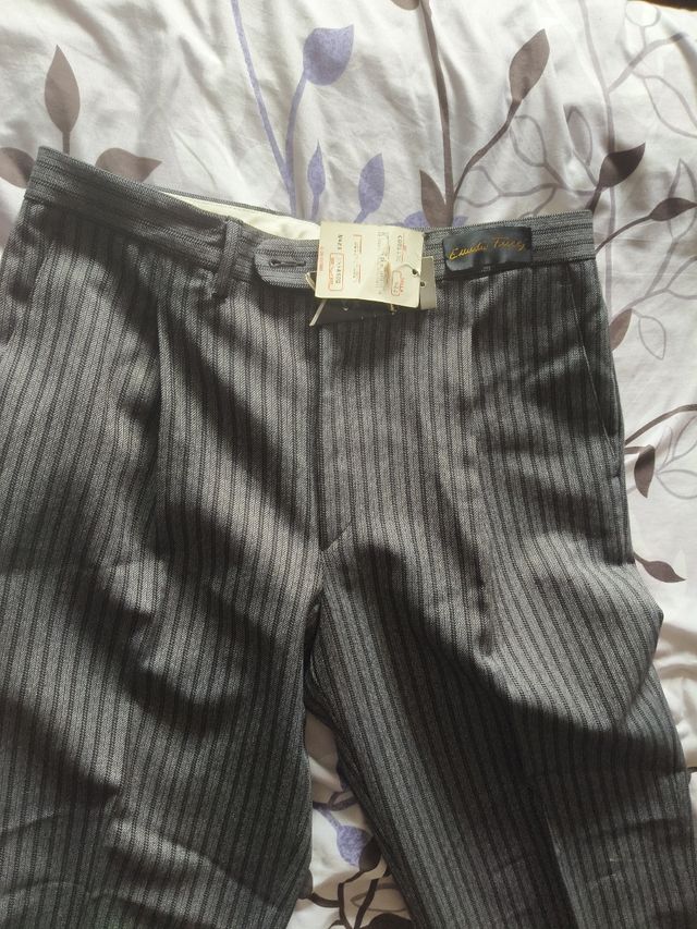 Pantalón vestir Emilio Tucci Gris