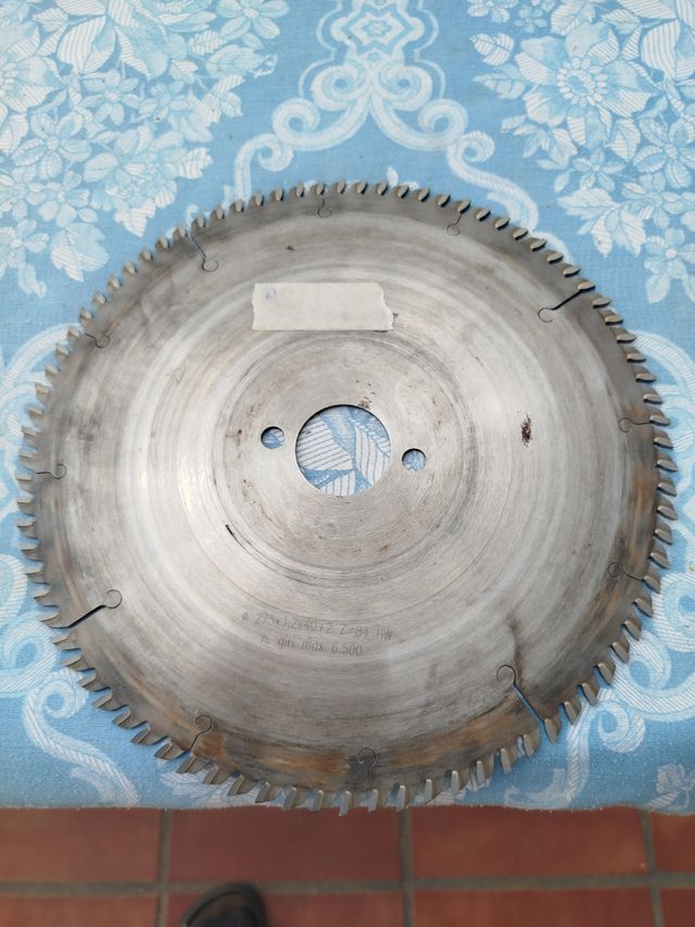 Disco circular madera 275x3x24012