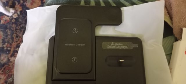 Cargador inalámbrico 3 en 1 Plegable