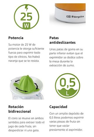 A ESTRENAR exprimidor Orbegozo