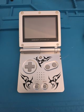 Game Boy Advance SP Tribal - Plata