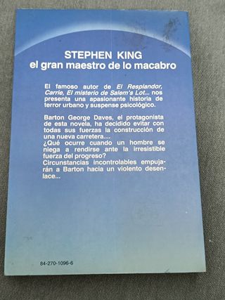 Carretera maldita de Stephen King
