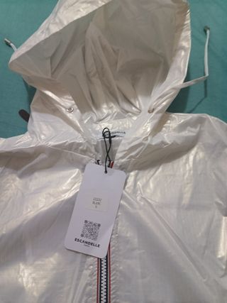 Chubasquero ECANDELLI blanco M