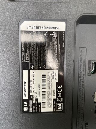 LG 65NANO796NE