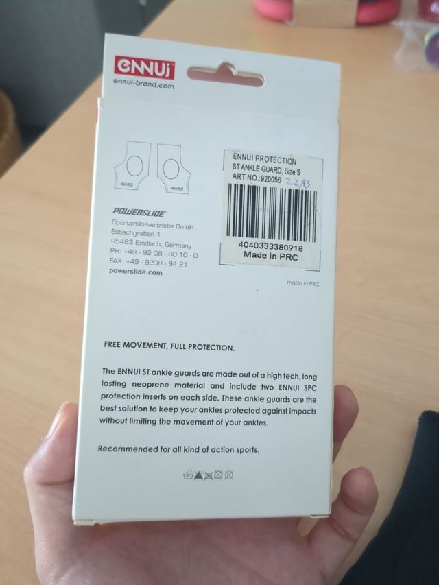 Tobilleras Ennui ST - Talla 35 - 39