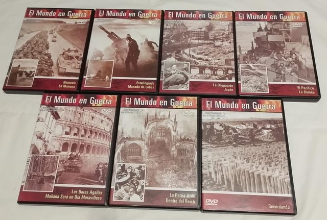 EL MUNDO EN GUERRA - 14 DVDs