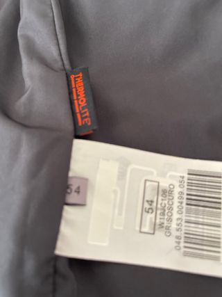 Chaleco Emilio Tucci gris - Talla L