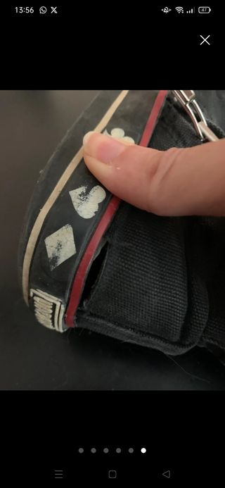 Zapatillas bota alta punk UK Underground negras