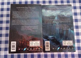 Juego de tronos / Canción de hielo y fuego  1 y 2