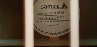 Guitarra Samick 12 cuerdas