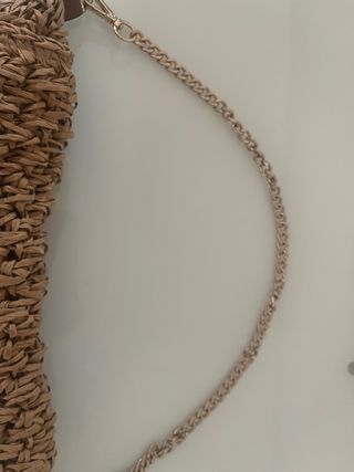 Bolso Parfois rafia beige