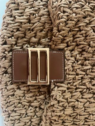 Bolso Parfois rafia beige