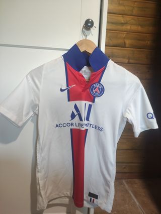 Camiseta PSG blanca talla XS