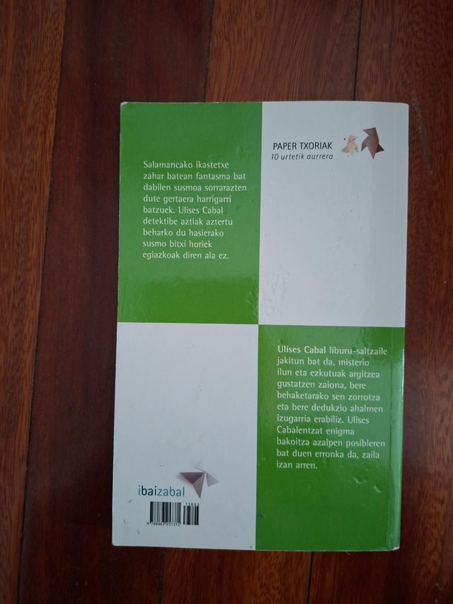 Ikastetxe sorginduko misterioa (Paper Txoriak) ...