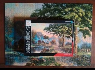 3 Puzzles Ousdy, 1000 piezas