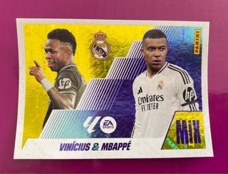 Cromo Vinicius & Mbappé Liga Este 25/26