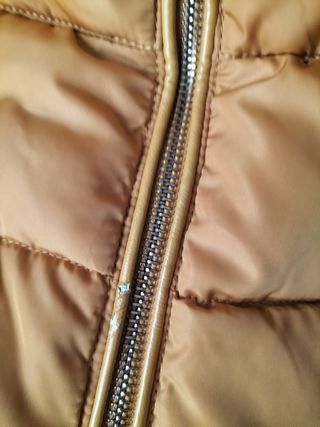 Plumífero Moncler amarillo mujer