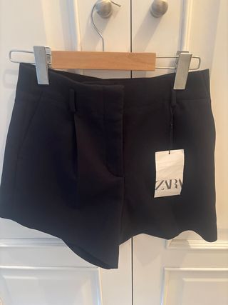 Shorts Zara negros - sin usar