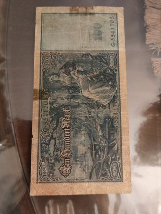 Billete 100 Marcos Alemanes (1910)