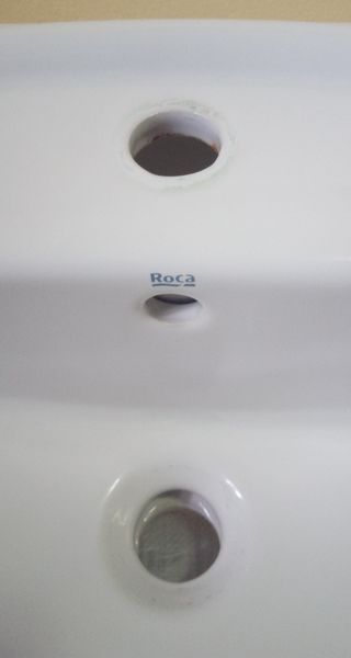 LAVABO PEDESTAL VICTORIA OVALADO ROCA 65cm