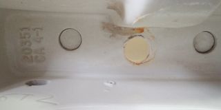 LAVABO PEDESTAL VICTORIA OVALADO ROCA 65cm