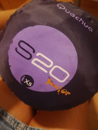 2 Sacos dormir Quechua(adulto y niño)+ esterilla