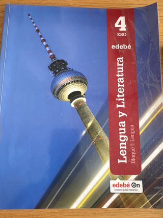 LIBROS LENGUA Y LITERATURA 4º ESO BLOQUE 1 Y 2
