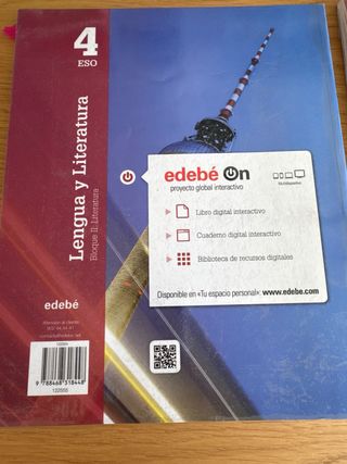 LIBROS LENGUA Y LITERATURA 4º ESO BLOQUE 1 Y 2