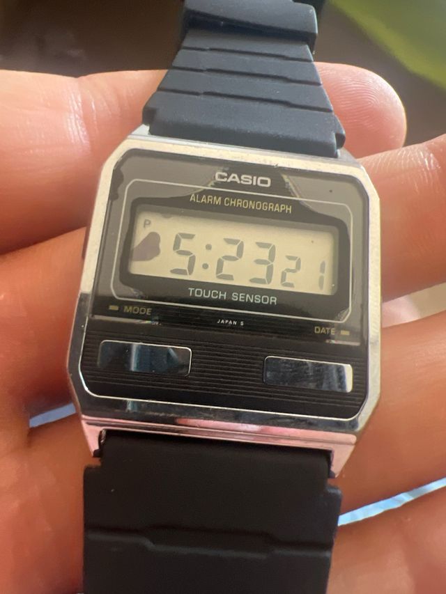 Raro Casio Touch Sensor