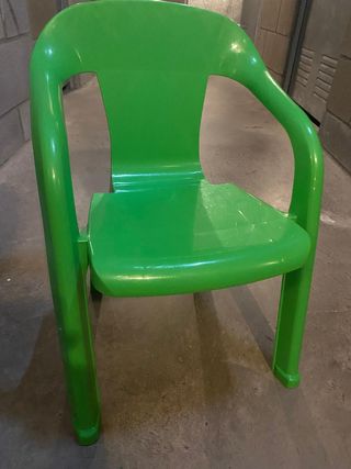 Silla infantil verde