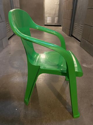 Silla infantil verde