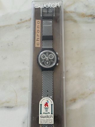Swatch Chrono 1995 SCB116 "Chess"
