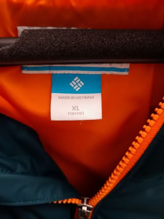 Chaqueta unisex Columbia niño. Talla 14/16.