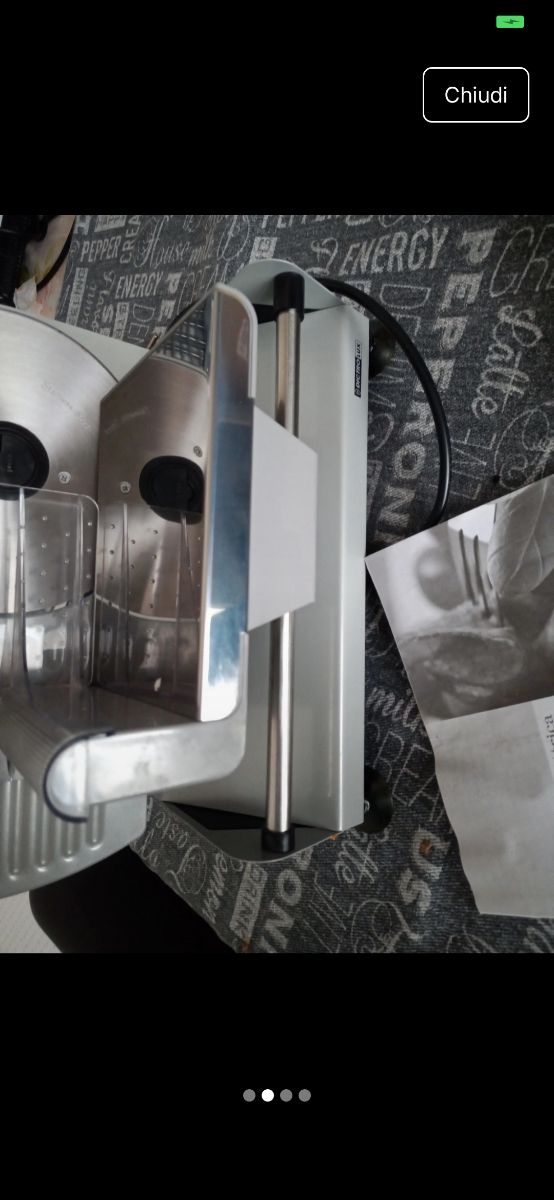 Affettatrice Salumi Dicrolux 200 watt