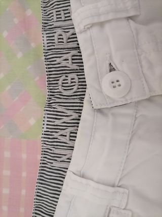 Pantaloni corti NAVIGARE bianchi