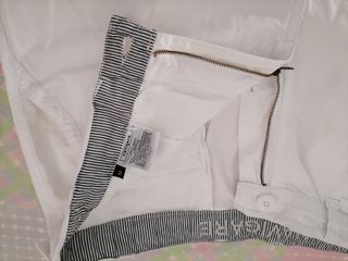 Pantaloni corti NAVIGARE bianchi
